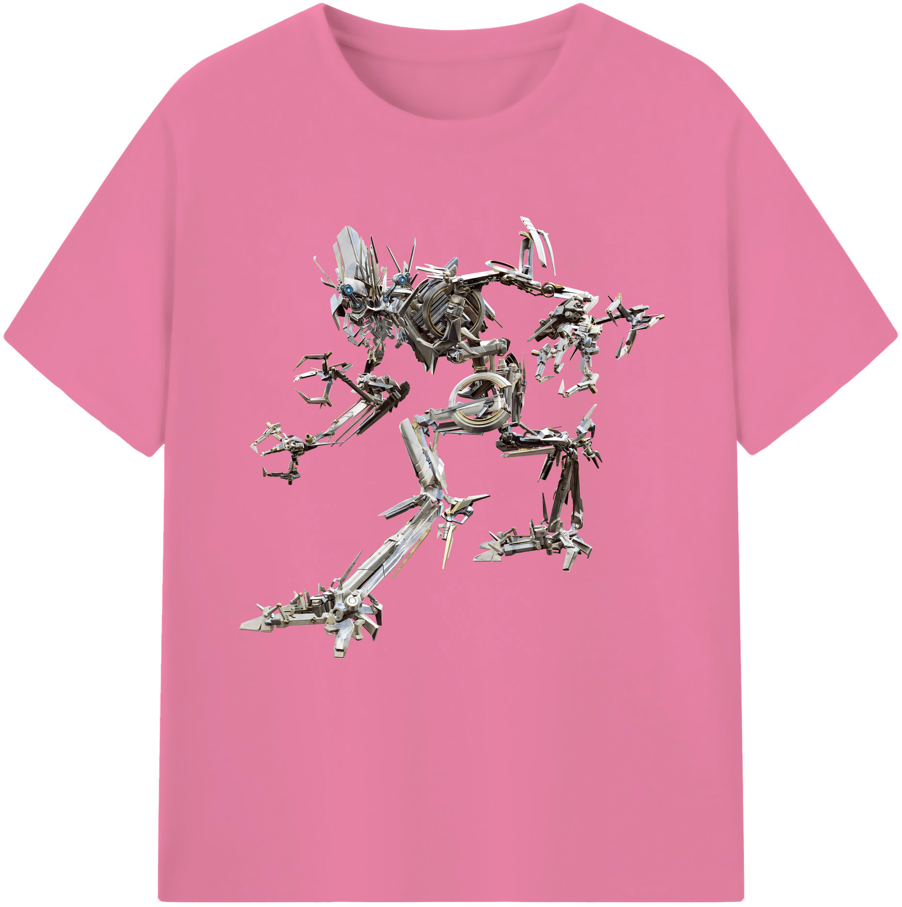 （画像用） Transformers トランスフォーマー 綿100％半袖Tシャツ（フロントプリント）